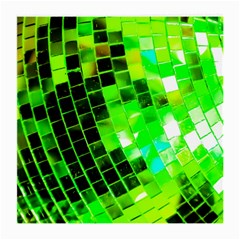 Green Disco Ball Medium Glasses Cloth by essentialimage