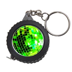 Green Disco Ball Measuring Tape by essentialimage