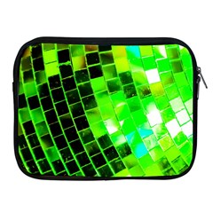Green Disco Ball Apple Ipad 2/3/4 Zipper Cases by essentialimage