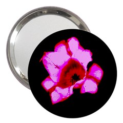 Pink And Red Tulip 3  Handbag Mirrors by okhismakingart