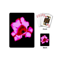 Pink And Red Tulip Playing Cards Single Design (mini) by okhismakingart