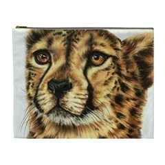 Cheetah Cosmetic Bag (xl)