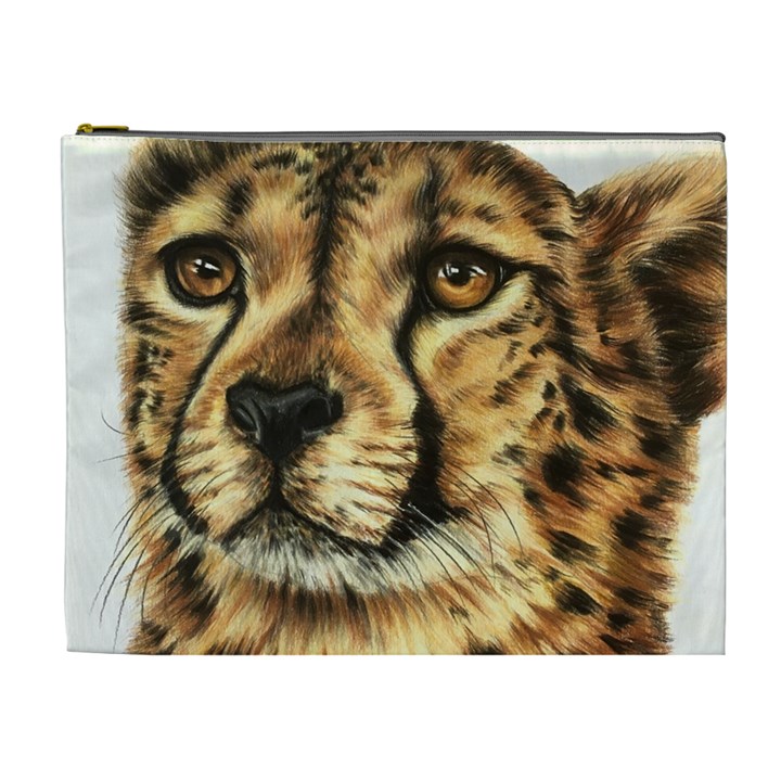 Cheetah Cosmetic Bag (XL)