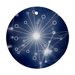 Network Technology Connection Ornament (round)