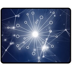 Network Technology Connection Double Sided Fleece Blanket (medium) 