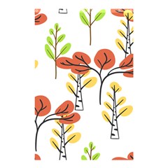 Tree Autumn Forest Landscape Shower Curtain 48  X 72  (small) 