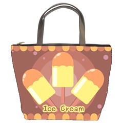 Cream Sweet Icecream Bucket Bag by Bajindul