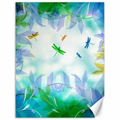 Scrapbooking Tropical Pattern Canvas 18  X 24 
