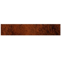 Fur Skin Bear Large Flano Scarf 