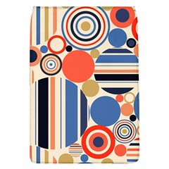 Geometric Abstract Pattern Colorful Flat Circles Decoration Removable Flap Cover (l)