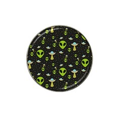 Alien Ufo Pattern Hat Clip Ball Marker (4 pack)