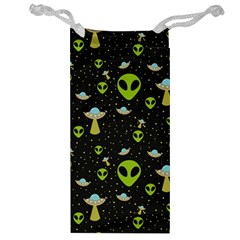 Alien Ufo Pattern Jewelry Bag