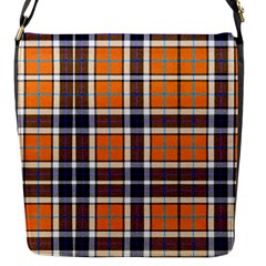 Tartans Yellow 34 Flap Closure Messenger Bag (s) by impacteesstreetwearfour