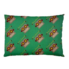 Toy Robot Pillow Case (two Sides)