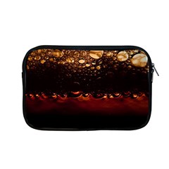 Water Drops Bubbles Macro Close Up Brown Apple Macbook Pro 13  Zipper Case by Vaneshart