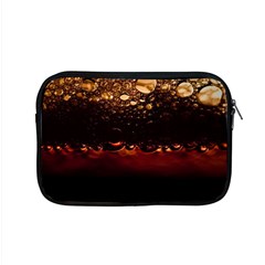 Water Drops Bubbles Macro Close Up Brown Apple Macbook Pro 15  Zipper Case by Vaneshart