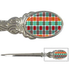 Bricks Abstract Seamless Pattern Letter Opener