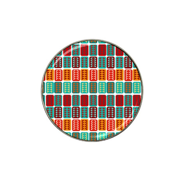 Bricks Abstract Seamless Pattern Hat Clip Ball Marker