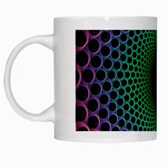 Abstract Patterns White Mugs