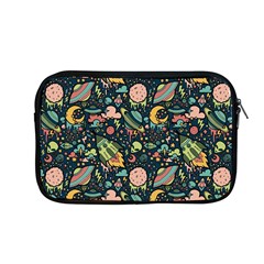 Texture Patterns Aliens Rockets Space Apple Macbook Pro 13  Zipper Case