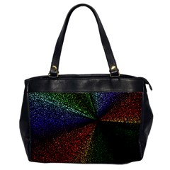 Abstract Colorful Pieces Mosaics Oversize Office Handbag