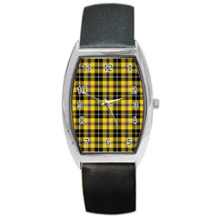 Cornish National Tartan Barrel Style Metal Watch by impacteesstreetwearfour