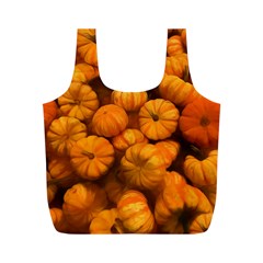 Mini Pumpkins Full Print Recycle Bag (m) by bloomingvinedesign