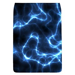 Lightning Electricity Pattern Blue Removable Flap Cover (l)