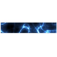 Lightning Electricity Pattern Blue Large Flano Scarf 