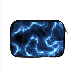 Lightning Electricity Pattern Blue Apple Macbook Pro 15  Zipper Case by Mariart