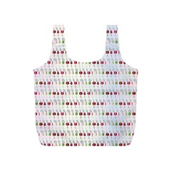 Wine Glass Pattern Full Print Recycle Bag (s) by Alisyart