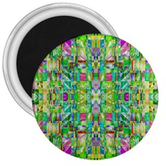Abstract-a-3 3  Magnets by ArtworkByPatrick