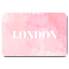 Paris, London, New York Large Doormat 