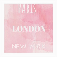 Paris, London, New York Medium Glasses Cloth (2 Sides)