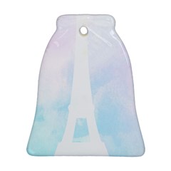 Pastel Eiffel s Tower, Paris Bell Ornament (two Sides) by Lullaby