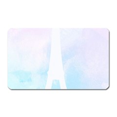 Pastel Eiffel s Tower, Paris Magnet (rectangular) by Lullaby