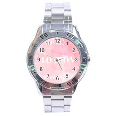 Paris Stainless Steel Analogue Watch by Lullaby