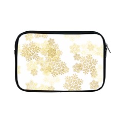 Christmas gold stars snow flakes  Apple iPad Mini Zipper Cases