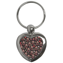 Zappwaits Flowers Key Chain (heart) by zappwaits