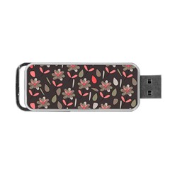 Zappwaits Flowers Portable Usb Flash (two Sides) by zappwaits