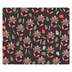 Zappwaits Flowers Double Sided Flano Blanket (small)  by zappwaits