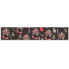 Zappwaits Flowers Large Flano Scarf  by zappwaits
