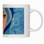 Blue Girl White Mugs Right