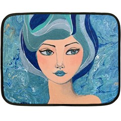 Blue Girl Fleece Blanket (mini)