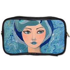 Blue Girl Toiletries Bag (one Side)