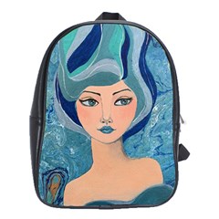 Blue Girl School Bag (xl)