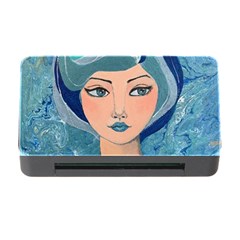 Blue Girl Memory Card Reader With Cf