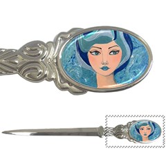 Blue Girl Letter Opener