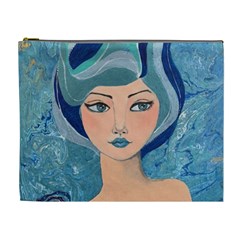 Blue Girl Cosmetic Bag (xl)