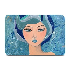 Blue Girl Plate Mats